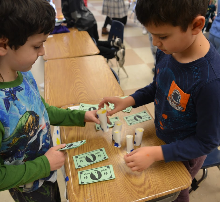  Students learn about money during Market Days